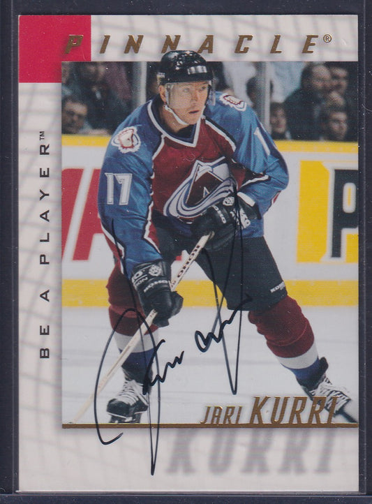 JARI KURRI - 1997 Pinnacle Be a Player Auto #7