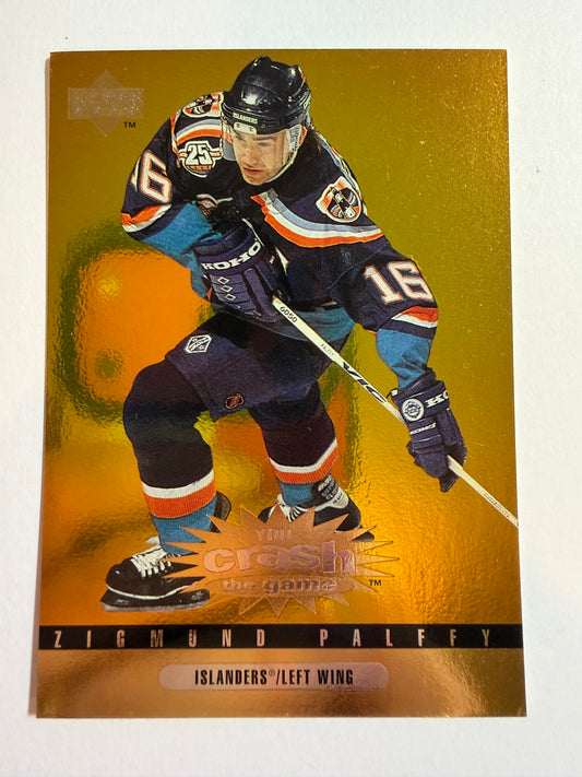 ZIGMUND PALFFY - 1997 UD Collector's Choice You Crash the Game Gold #CR16
