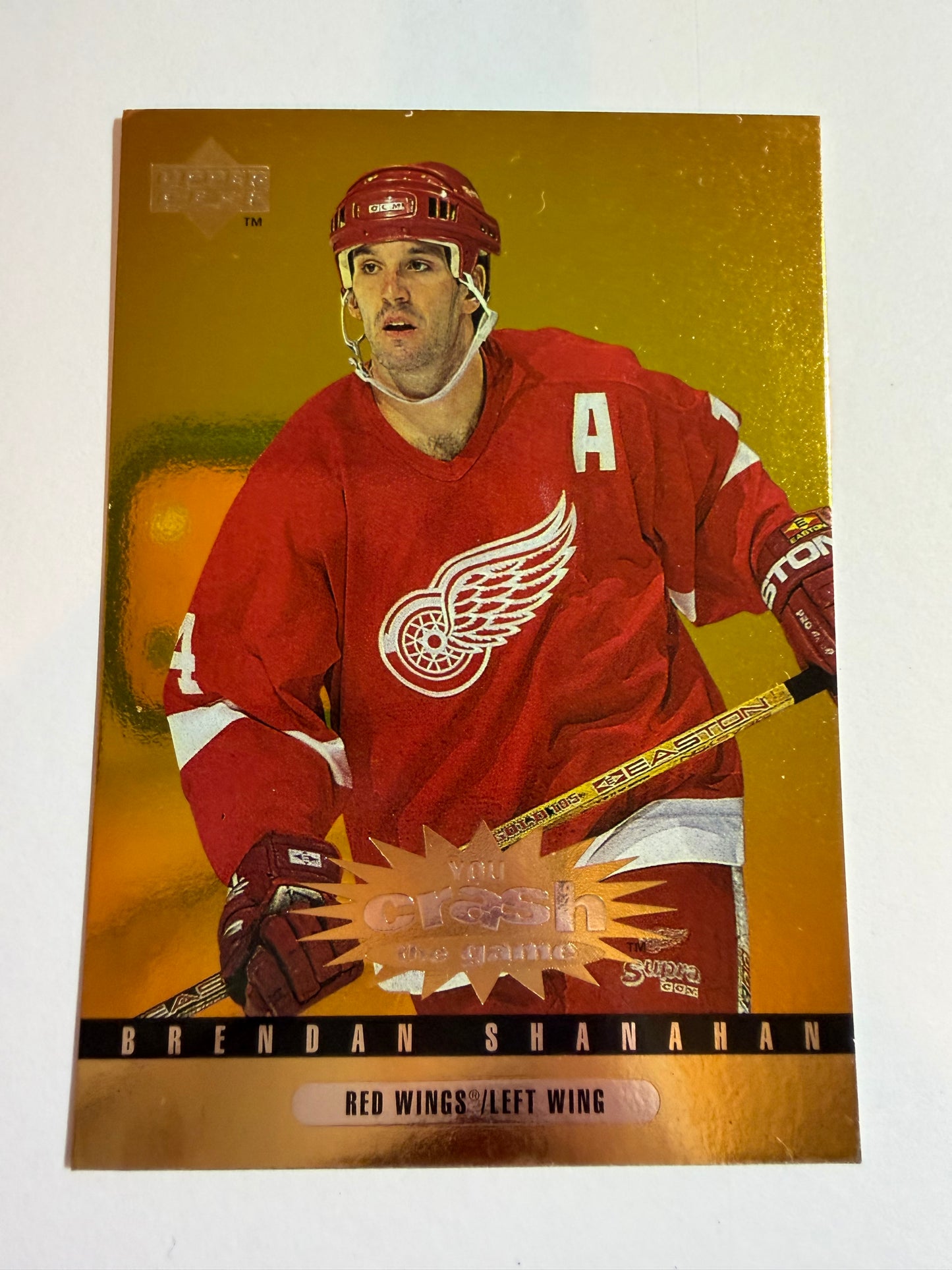BRENDAN SHANAHAN - 1997 Collector's Choice You Crash the Game Gold #CR4