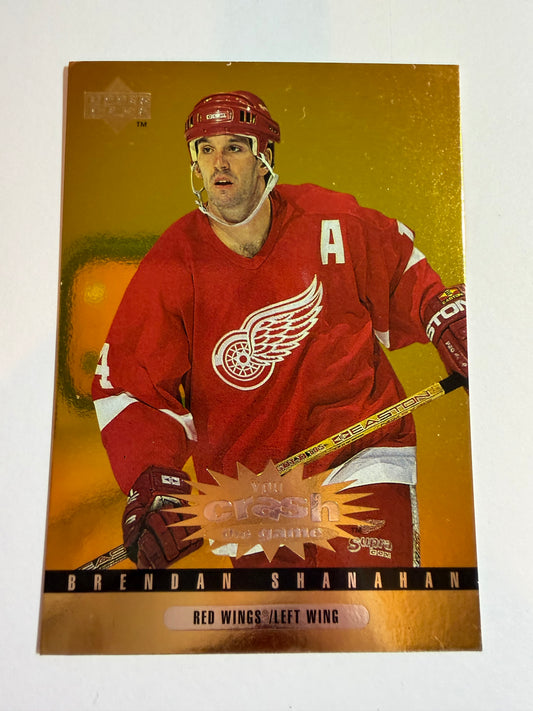 BRENDAN SHANAHAN - 1997 Collector's Choice You Crash the Game Gold #CR4