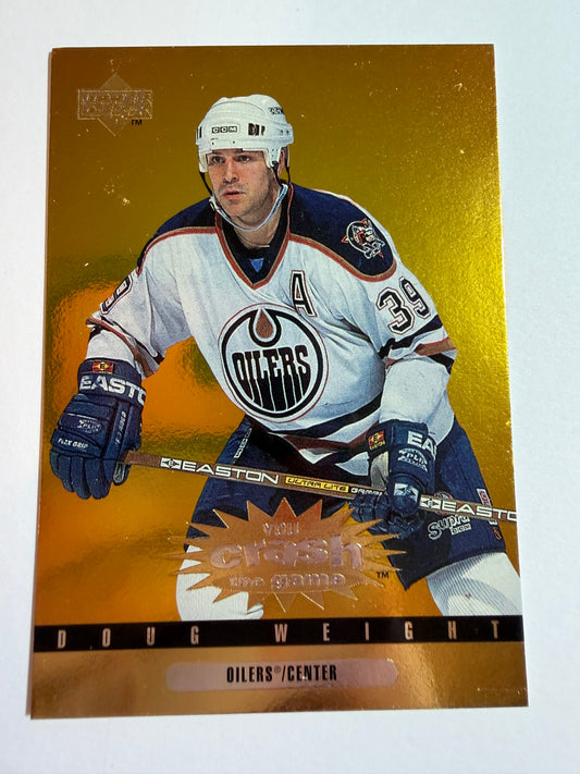 DOUG WEIGHT - 1997 UD Collector's Choice You Crash the Game Gold #CR3