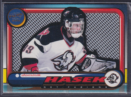 DOMINIK HASEK - 1999 Pacific In the Cage Net-Fusions #3