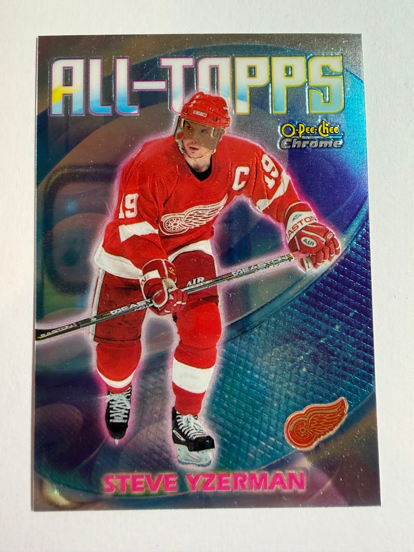 STEVE YZERMAN - 1999 O-Pee-Chee Chrome All-Topps #AT12