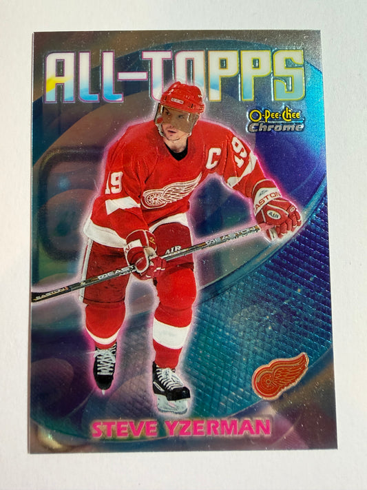 STEVE YZERMAN - 1999 O-Pee-Chee Chrome All-Topps #AT12
