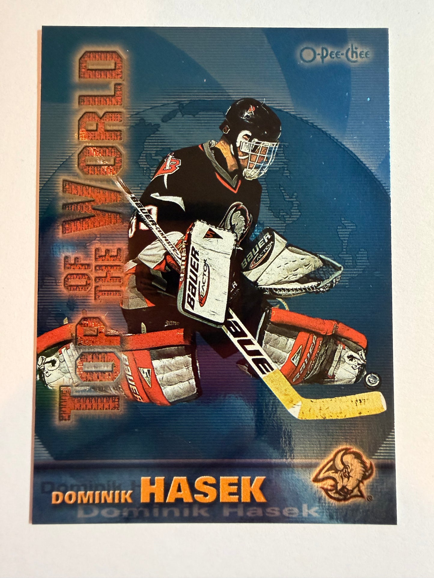 DOMINIK HASEK - 1999 O-Pee-Chee Top of the World #TW16