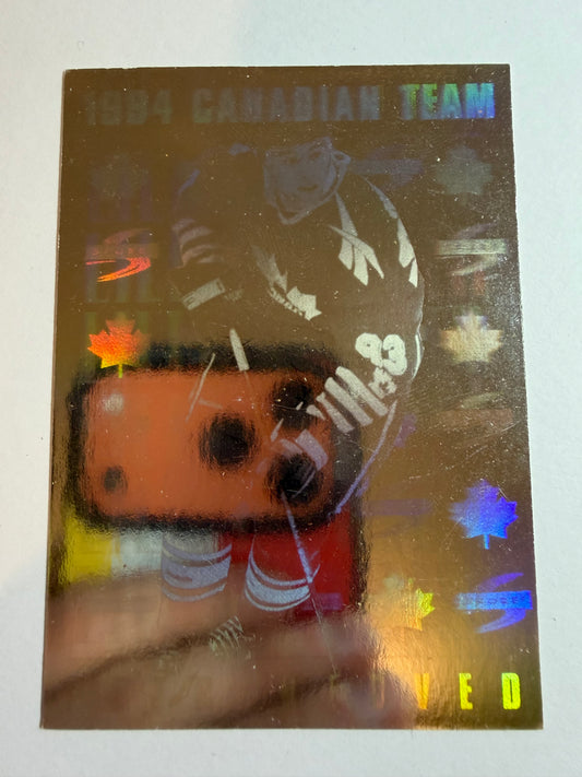 PETR NEDVED - 1994 Score Canadian Team Hologram #CT2