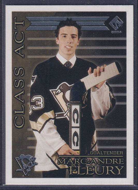 MARC-ANDRE FLEURY - 2003 Pacific Private Stock Class Act Rookie #9