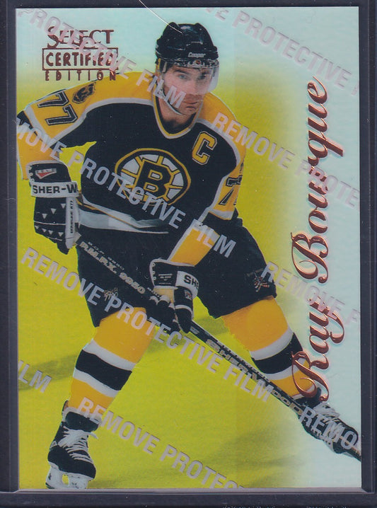 RAY BOURQUE - 1996 Pinnacle Select Certified MIRROR GOLD #5