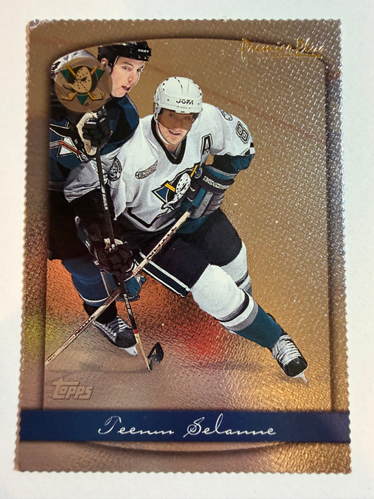 TEEMU SELANNE - 1999 Topps Premier Plus Die Cut #17, /250