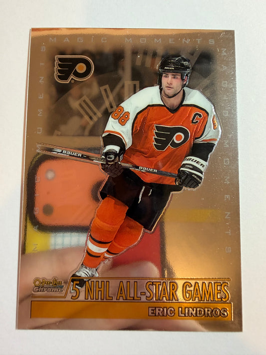ERIC LINDROS - 1999 O-Pee-Chee Chrome Magic Moments #282