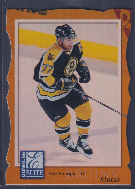 RAY BOURQUE - 1997 Donruss Elite Status Gold #21, 52/100