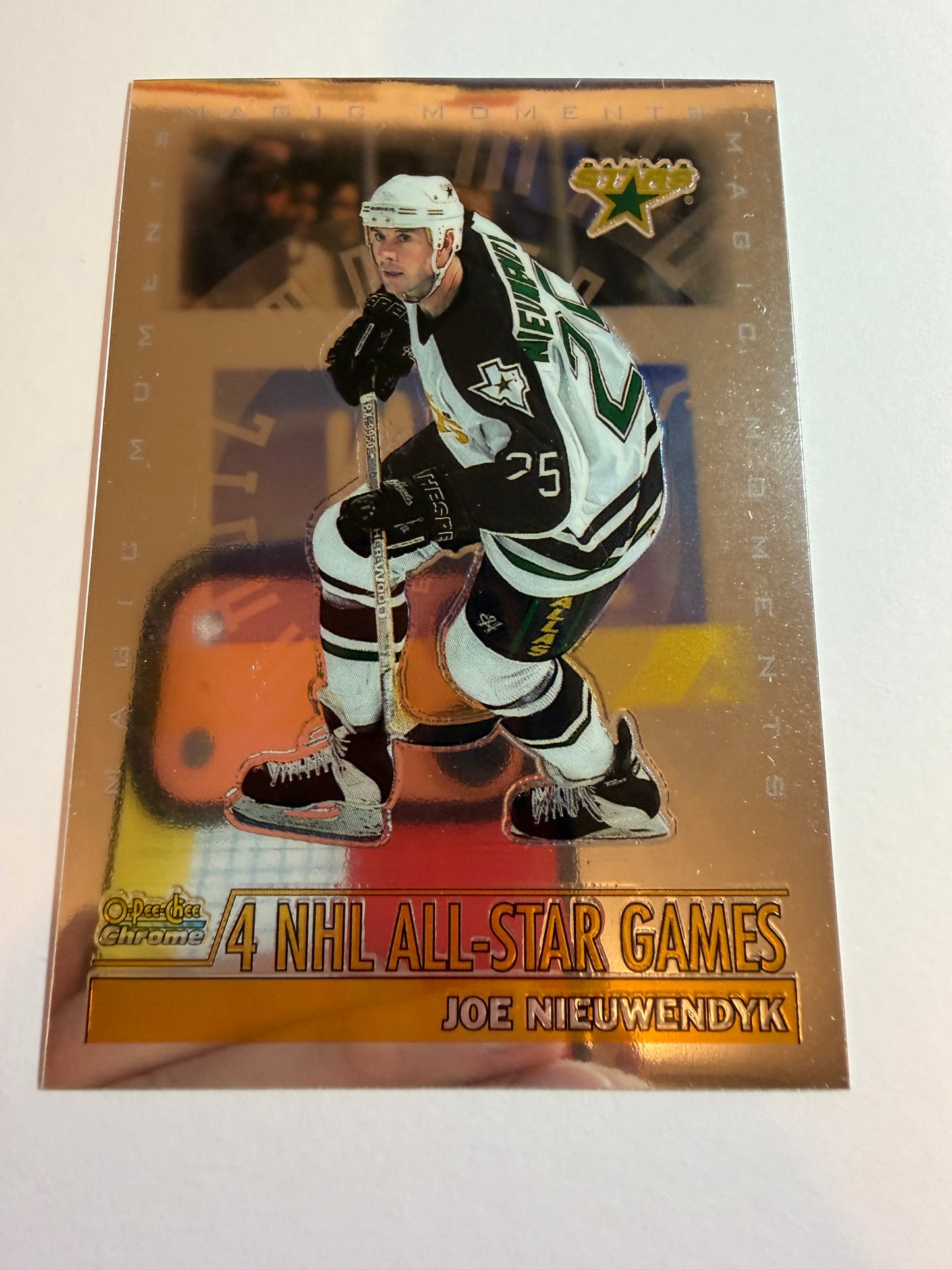 JOE NIEUWENDYK - 1999 O-Pee-Chee Chrome Magic Moments #278
