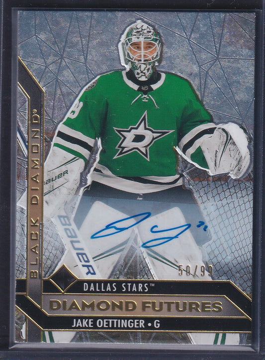 JAKE OETTINGER - 2020 Upper Deck Black Diamond Future Auto #BDF-JO, /99