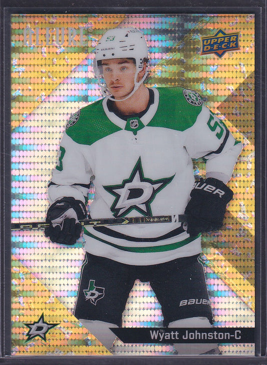WYATT JOHNSTON - 2024 Upper Deck Allure GOLD GLITTER BOMB #91, /199