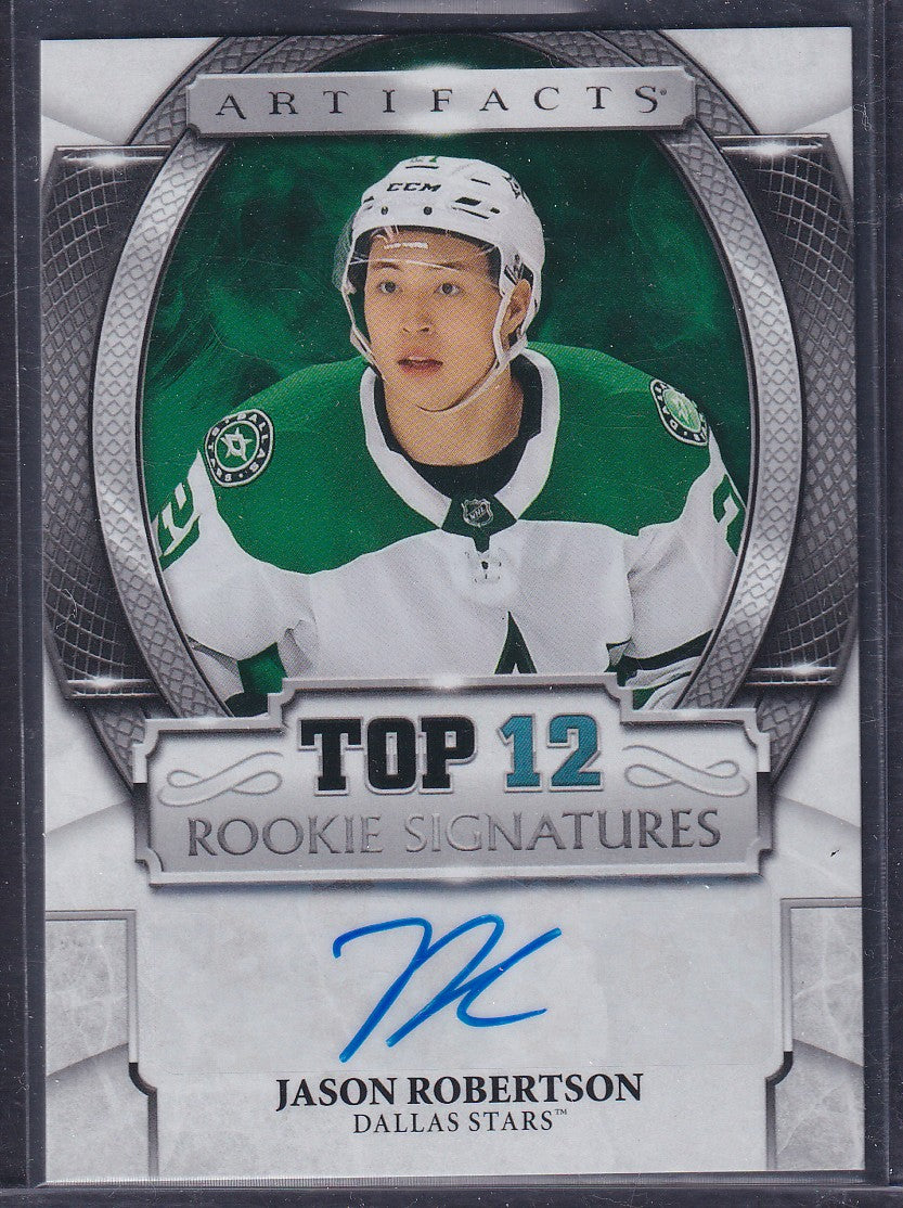 JASON ROBERTSON - 2020 Upper Deck Artifacts Top 12 Rookie Signatures Auto #RS-JR