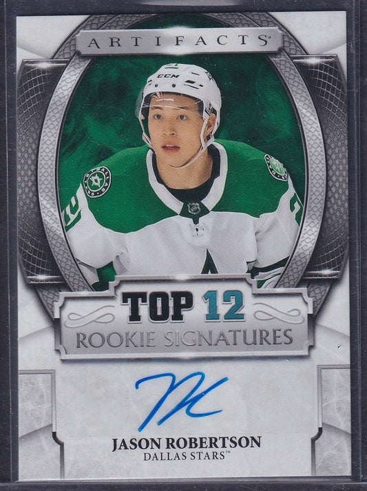 JASON ROBERTSON - 2020 Upper Deck Artifacts Top 12 Rookie Signatures Auto #RS-JR