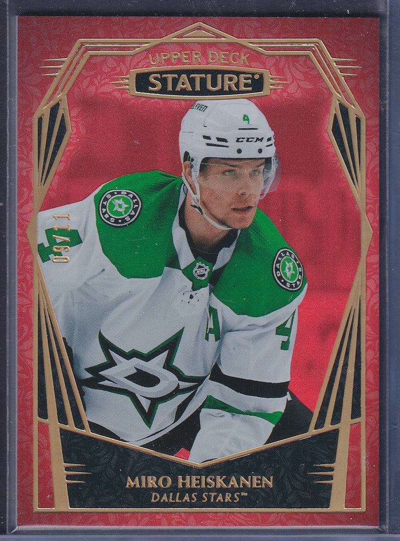 MIRO HEISKANEN - 2022 Upper Deck Stature #64, /11
