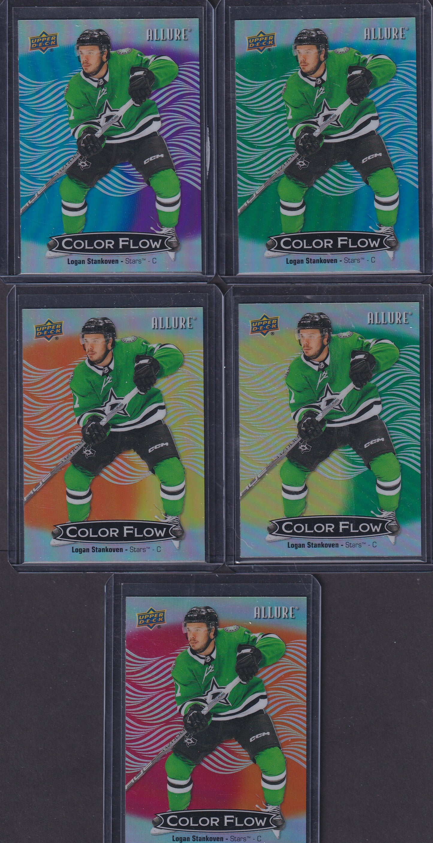 LOGAN STANKOVEN - 2024 Upper Deck Allure Rookie Color Flow Rainbow #CFL-29