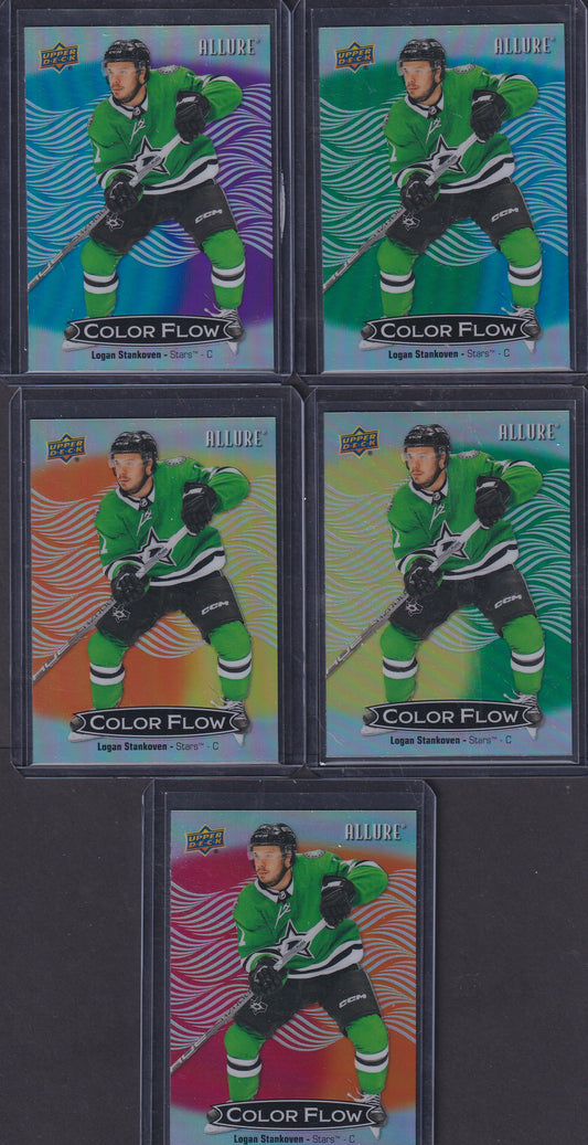 LOGAN STANKOVEN - 2024 Upper Deck Allure Rookie Color Flow Rainbow #CFL-29