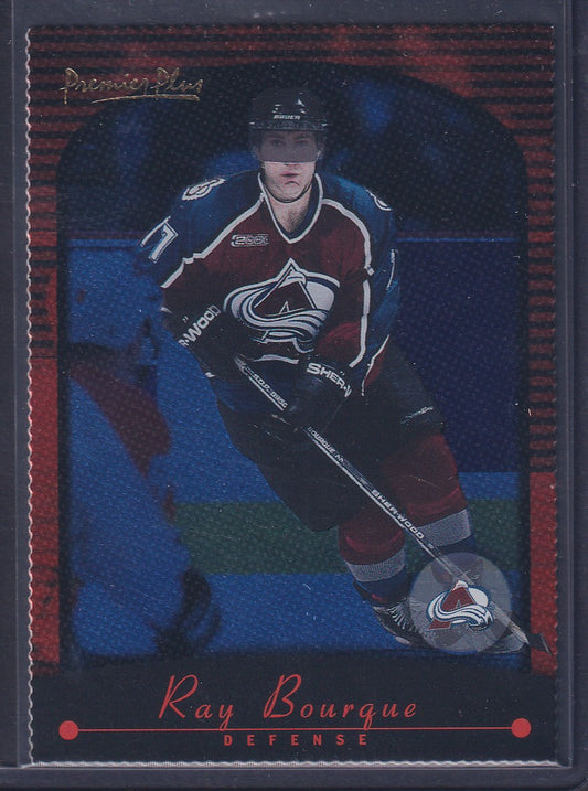 RAY BOURQUE - 2001 Topps Premier Plus Limited Edition #42, /250