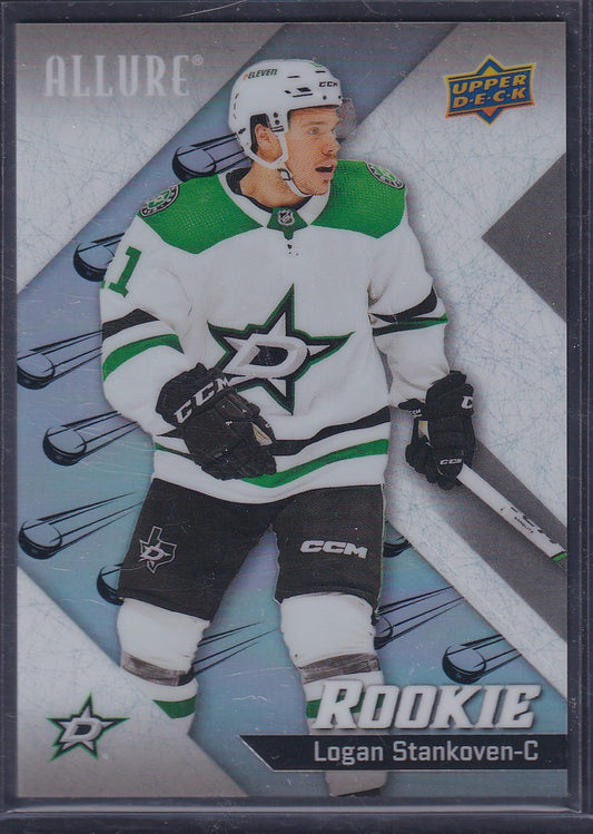 LOGAN STANKOVEN - 2024 Upper Deck Allure Rookie FLYING PUCK #101
