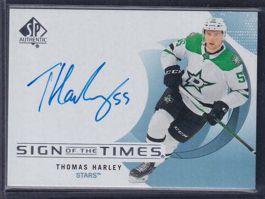 THOMAS HARLEY - 2024 SP Authentic Sign of the Times Auto #SOTT-TH