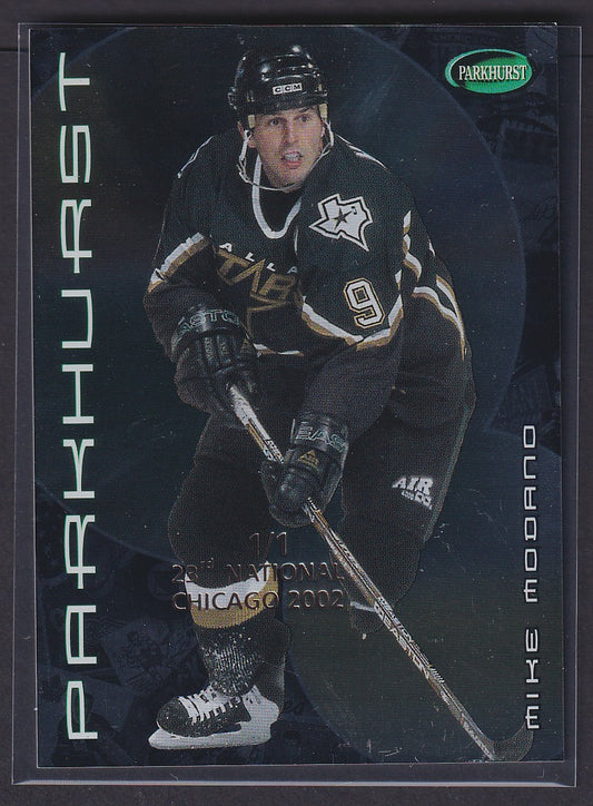 MIKE MODANO - 2001 Parkhurst National Chicago 2002 #10, 1/1