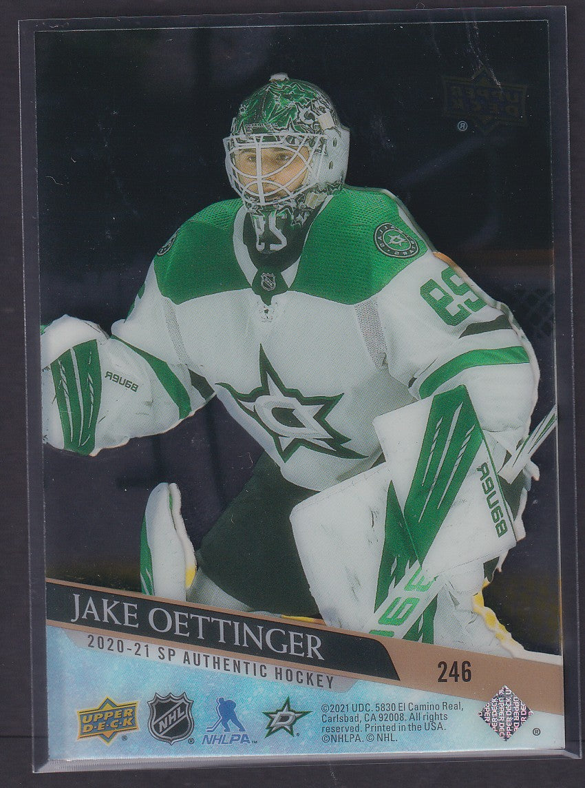 JAKE OETTINGER - 2020 SP Authentic Young Guns ACETATE #246