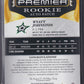 WYATT JOHNSTON - 2022 Upper Deck Premier Rookie Auto Patch #AR-WJ, /99