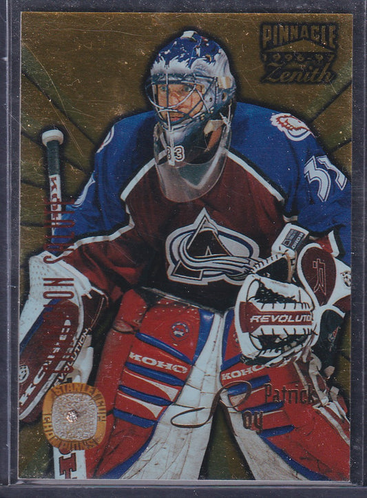 PATRICK ROY - 1996 Pinnacle Zenith Champion Salute REAL DIAMOND #11, SSP