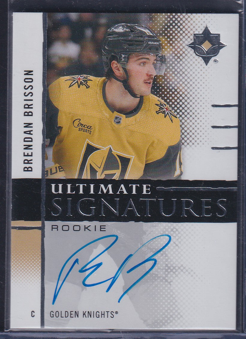 BRENDAN BRISSON - 2024 UD Ultimate Signatures Auto #URS-BB