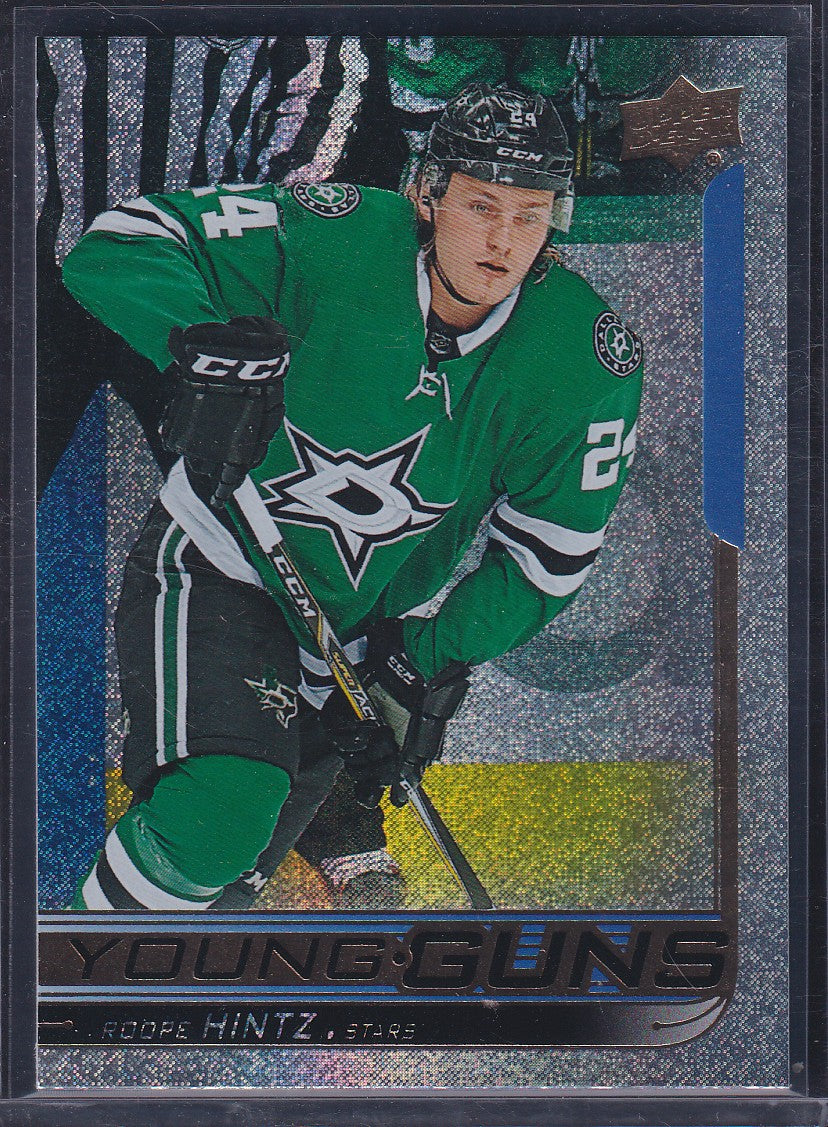 ROOPE HINTZ - 2018 Upper Deck Young Guns SPECKLED RAINBOW #202