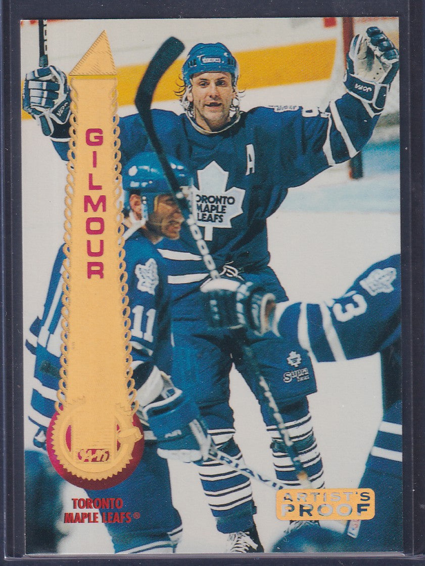 DOUG GILMOUR - 1994 Pinnacle Artist's Proof #135