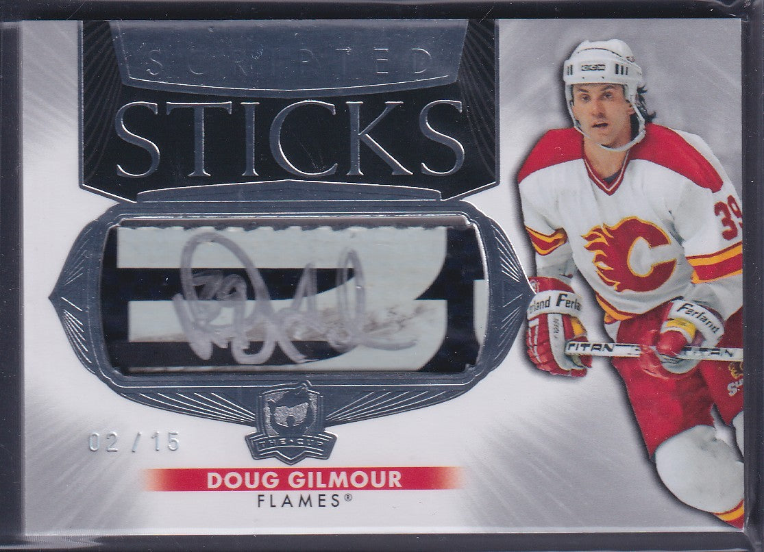 DOUG GILMOUR - 2020 The Cup Scripted Sticks Auto #SS-DG, /15