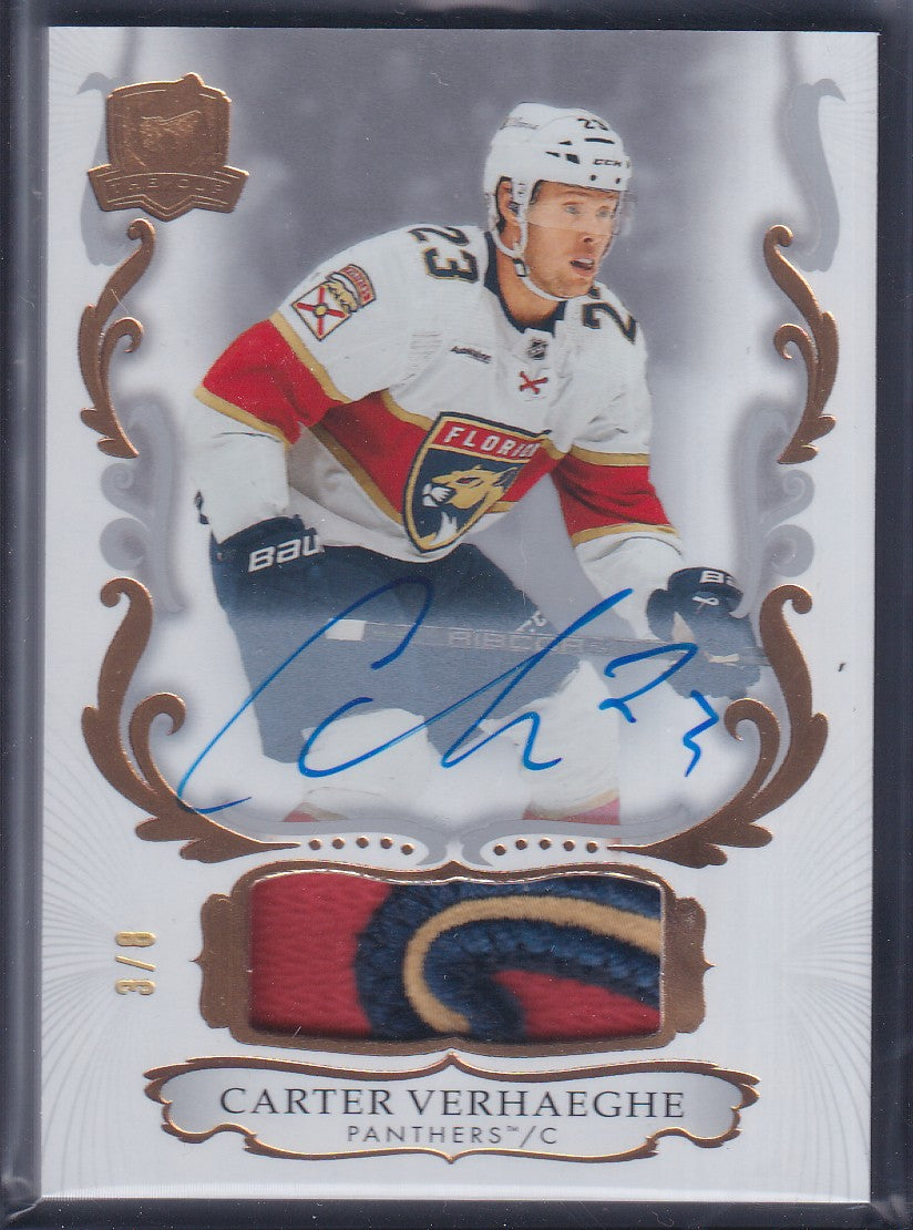CARTER VERHAEGHE - 2023 The Cup Auto Patch #14, /8