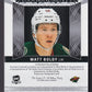 MATT BOLDY - 2022 The Cup Rookie Enshrinements Auto #E-BO, /99