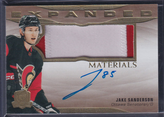 JAKE SANDERSON - 2022 The Cup Expanded Auto Patch #ER-SN, /49
