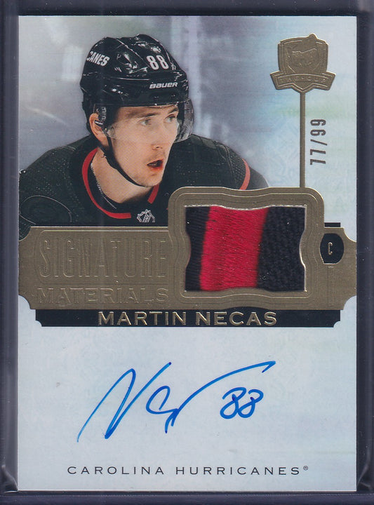 MARTIN NECAS - 2022 The Cup Signature Materials Auto Patch #SP-MN, /99
