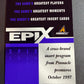 1997 Pinnacle Epix PURPLE Promo Redemption Card