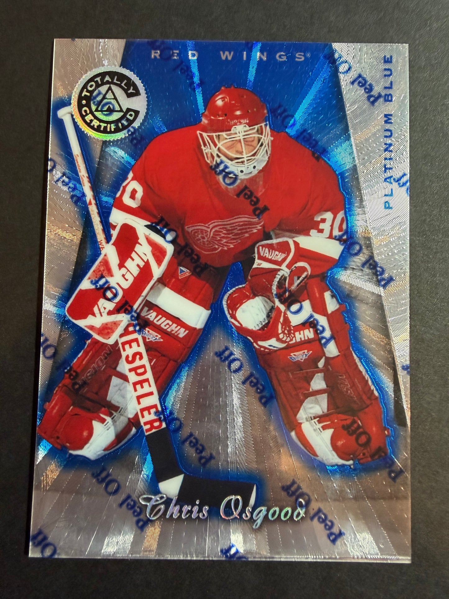 CHRIS OSGOOD - 1997 Pinnacle Totally Certified Player's Club #4, /299