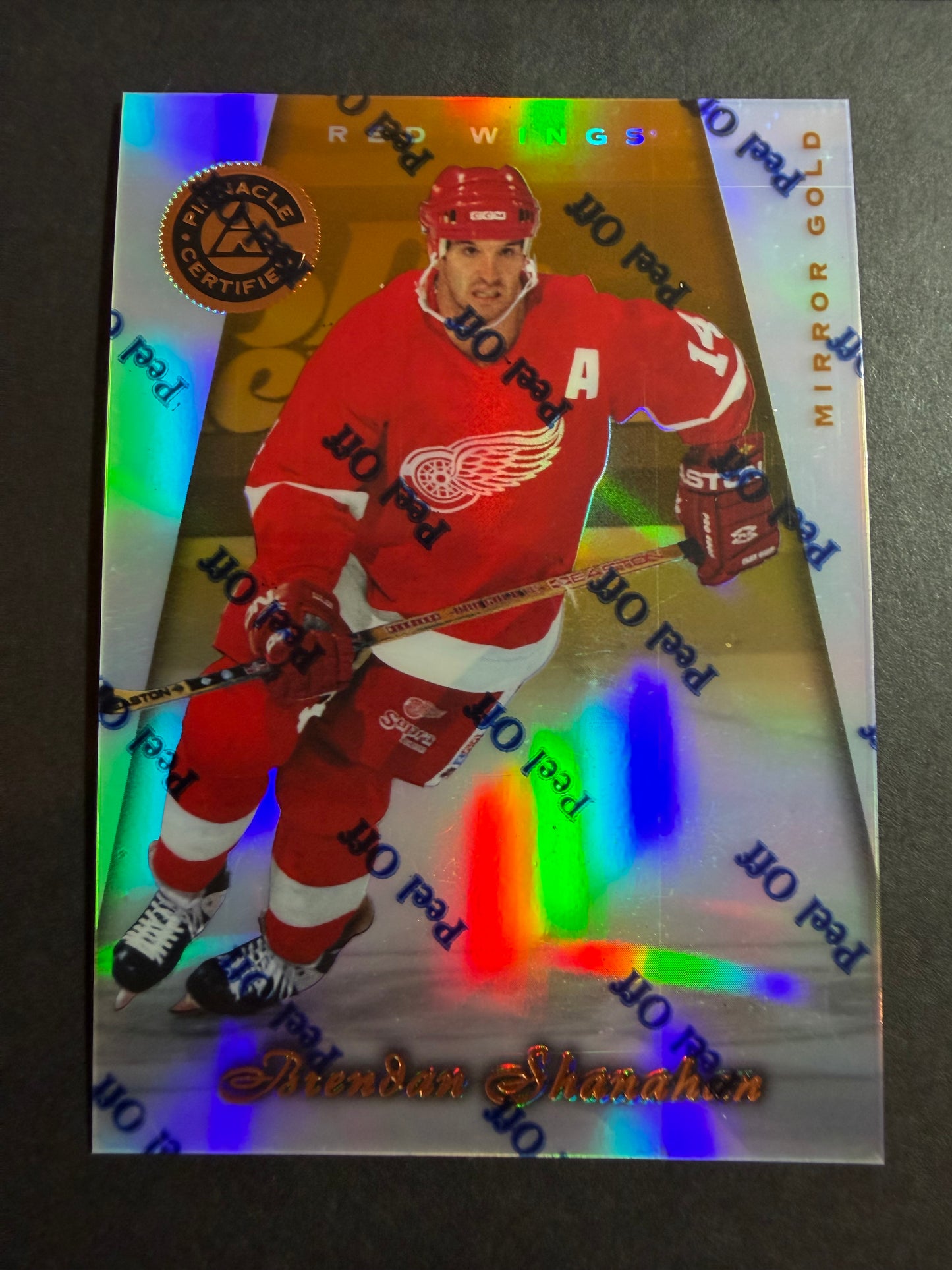 BRENDAN SHANAHAN - 1997 Pinnacle Totally Certified Part Set to Mirror Gold #61