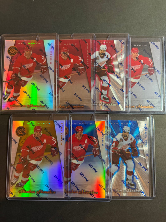 BRENDAN SHANAHAN - 1997 Pinnacle Totally Certified Part Set to Mirror Gold #61