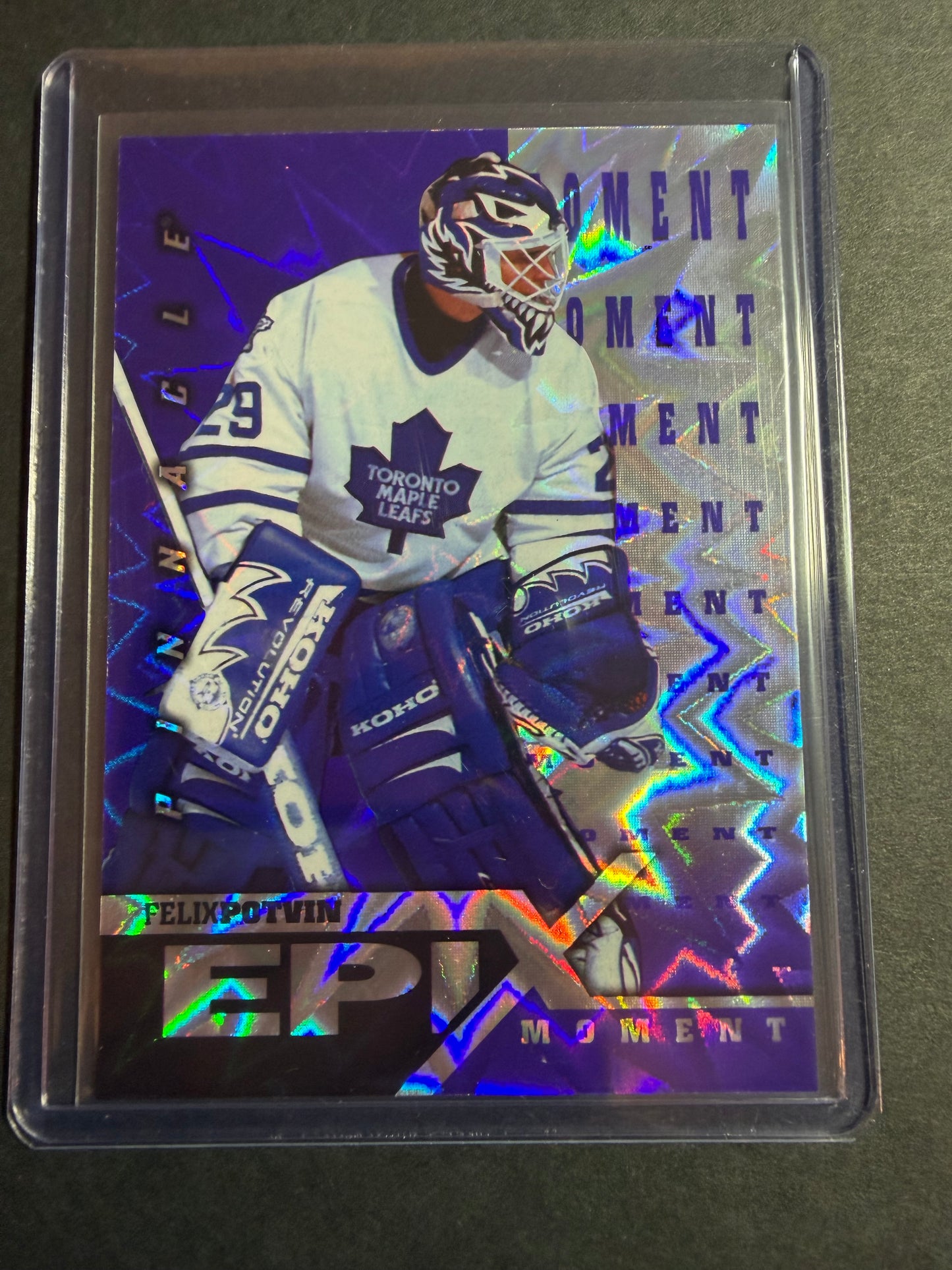 FELIX POTVIN - 1997 Pinnacle Epix COMPLETE SET, w/ Moment, Season, Game, Play