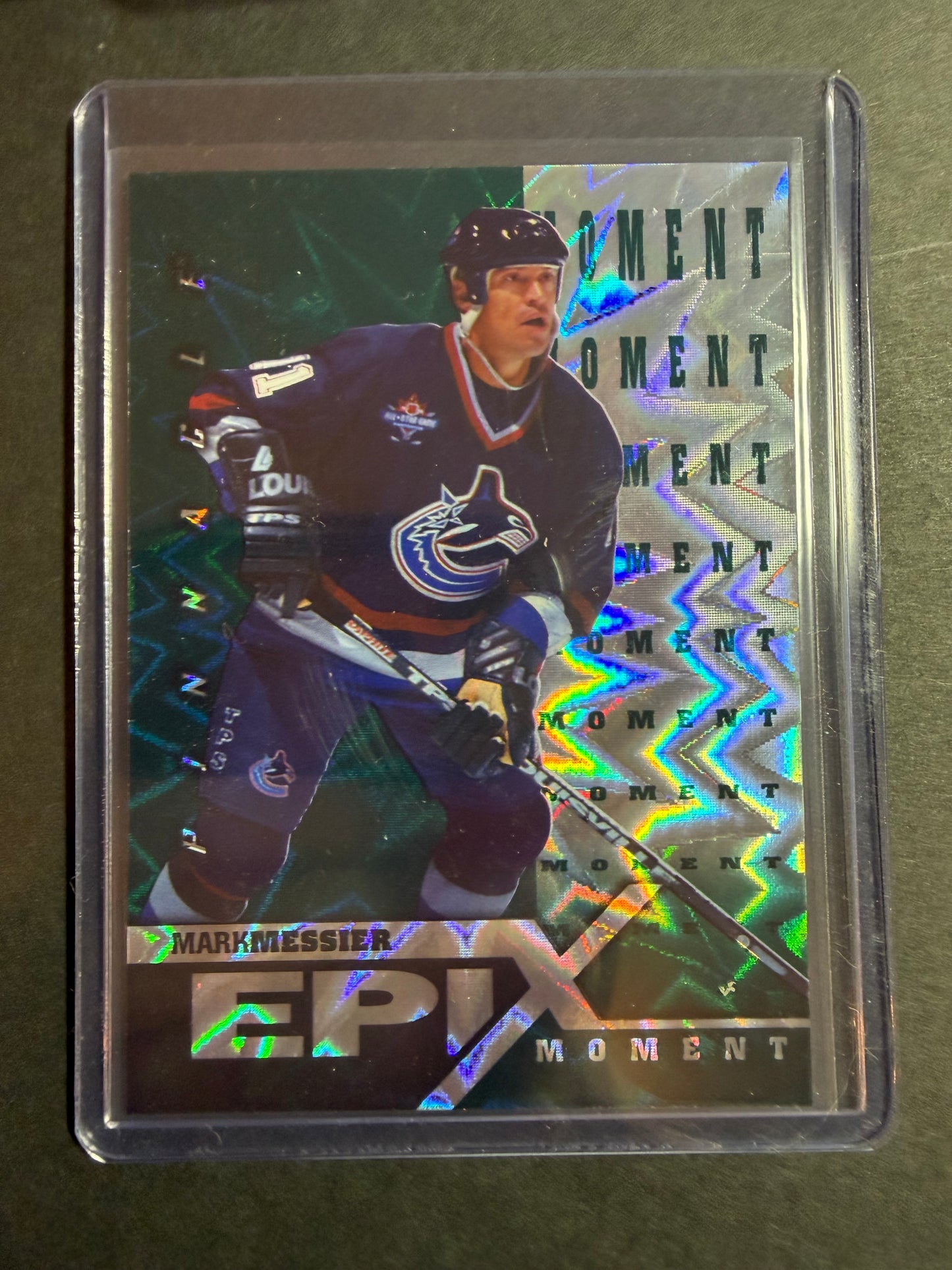 MARK MESSIER - 1997 Pinnacle Epix COMPLETE SET, w/ Moment, Season, Game, Play