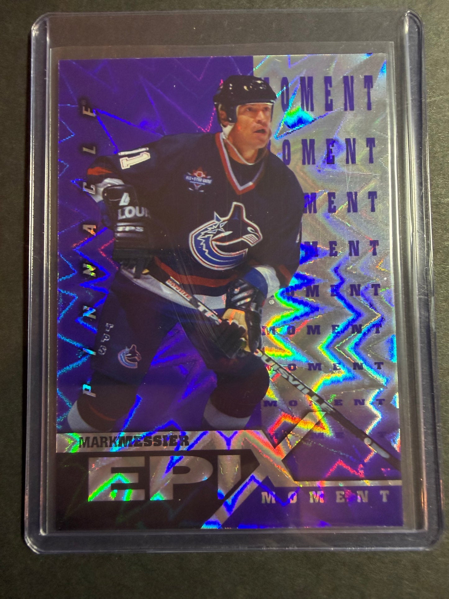 MARK MESSIER - 1997 Pinnacle Epix COMPLETE SET, w/ Moment, Season, Game, Play