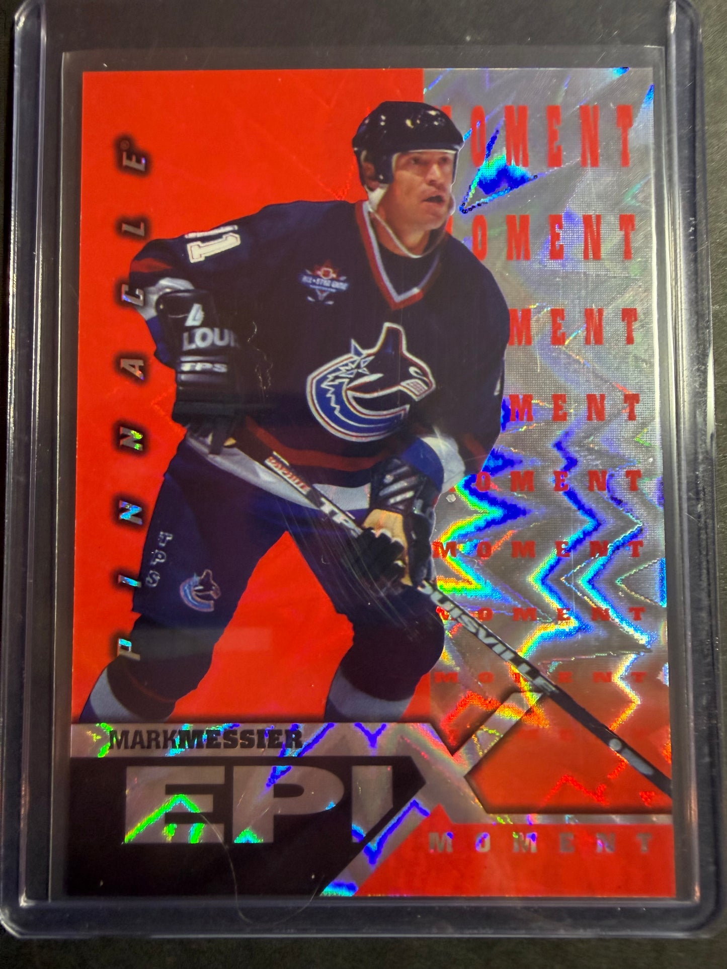 MARK MESSIER - 1997 Pinnacle Epix COMPLETE SET, w/ Moment, Season, Game, Play