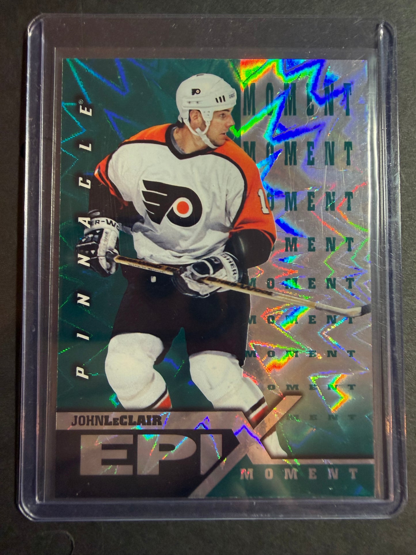 JOHN LECLAIR - 1997 Pinnacle Epix COMPLETE SET, w/ Moment, Season, Game, Play