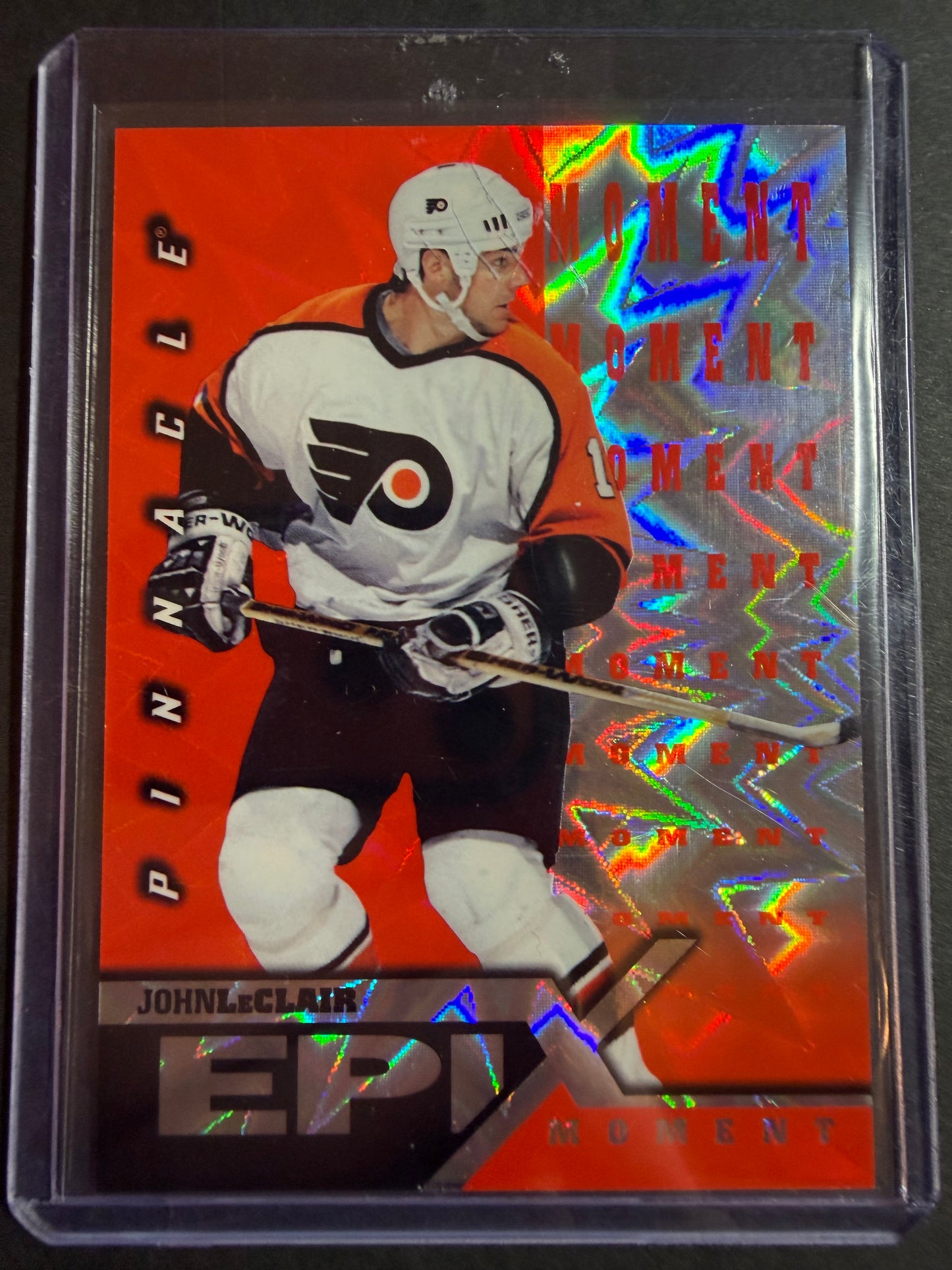 JOHN LECLAIR - 1997 Pinnacle Epix COMPLETE SET, w/ Moment, Season, Game, Play