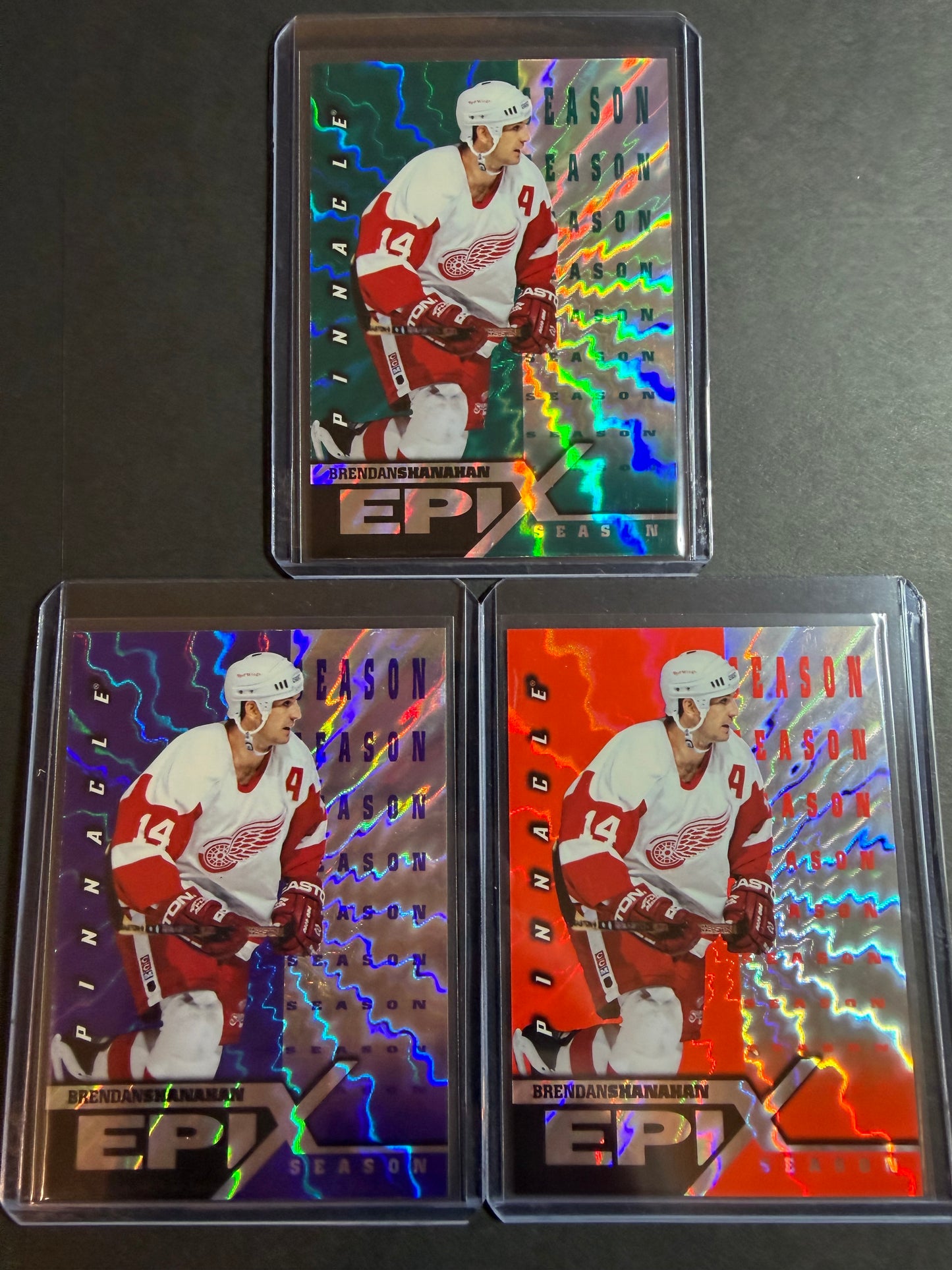 BRENDAN SHANAHAN 1997 Pinnacle Epix COMPLETE SET, w/ Moment, Season, Game, Play