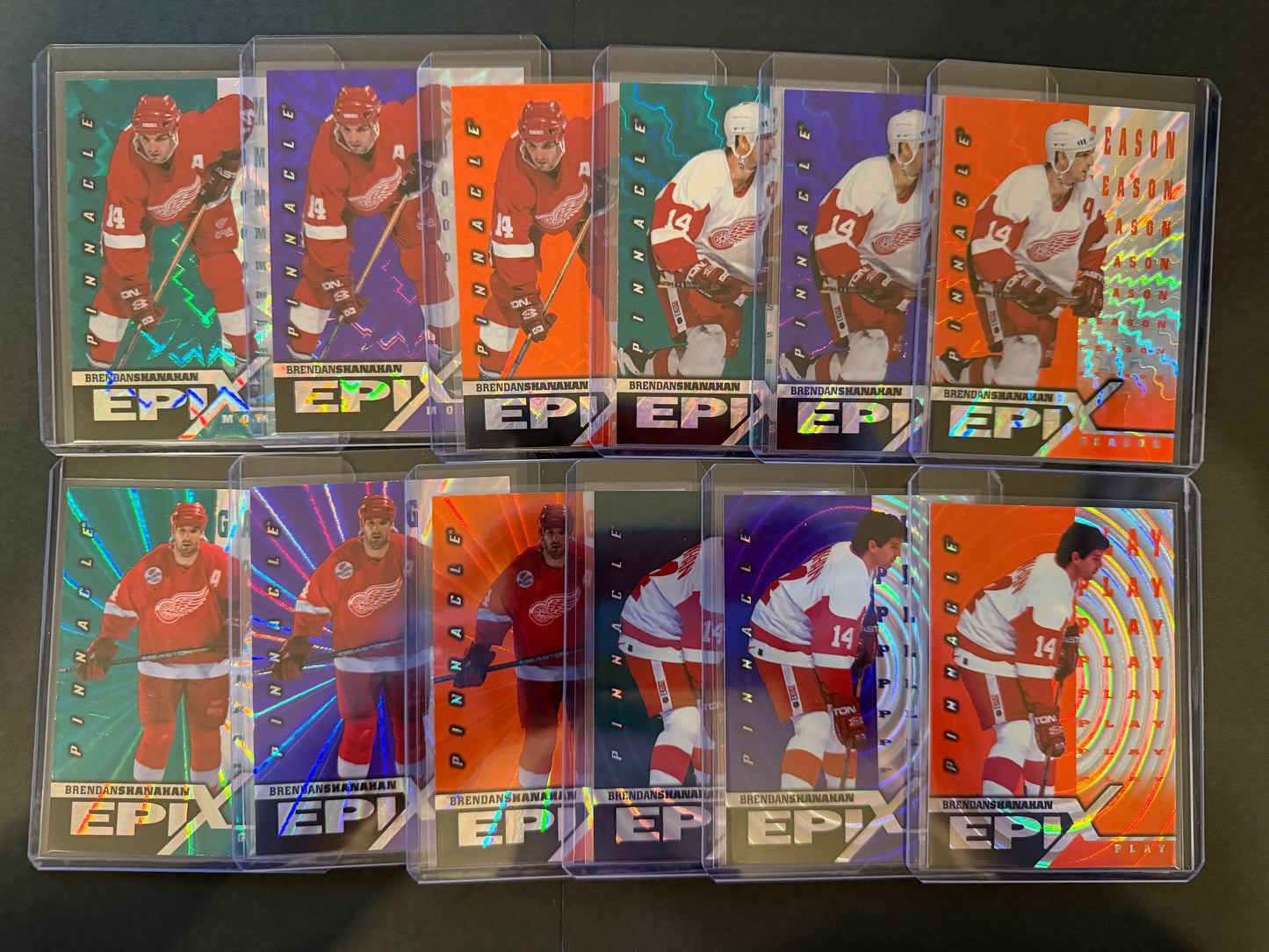 BRENDAN SHANAHAN 1997 Pinnacle Epix COMPLETE SET, w/ Moment, Season, Game, Play